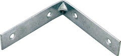 CORNER BRACE ZINC 6X1-1/8