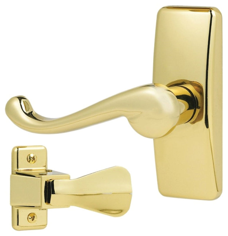 SKGLWBB BRASS HANDLE DOOR SET