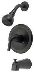 FAUCET TUB/SHOWER SGL HNDL BRZ