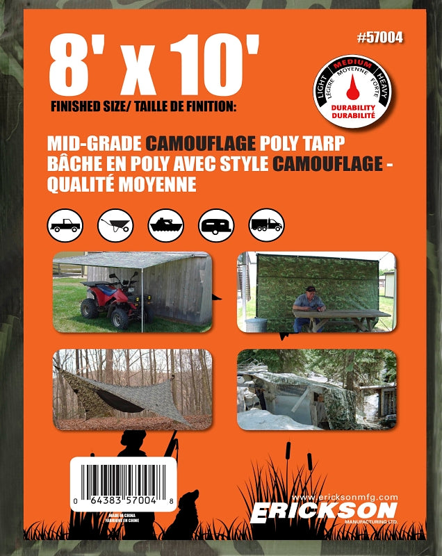 57004 8' X 10' CAMO 10 X 10 TA