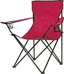 BUCKET CHAIR WIDE BURGUNDY