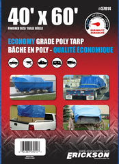57014 40' X 60' BLUE 8 X 8 TAR