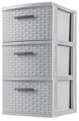 26306A02 TOWER 3 DRAWER GRAY