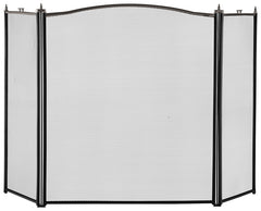 3PNL ANT SLVR/BLK FIRE SCREEN