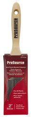 ProSource OR 11601 0200 Paint Brush, 2 in W, Flat Brush, Polyester Bristle