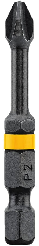 DEWALT DWA2PH2IRB Screwdriver Bit, Phillips Drive, 1/4 in Shank, Hex Shank, 2 in L, Steel