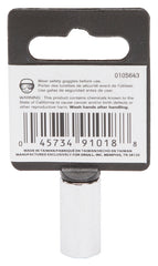 SOCKET 9MM 1/4DRIVE 6PT