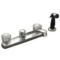 KITCHEN FAUCET 2HDL W/SPRY