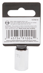 SOCKET 7/16IN 1/4DRIVE 6PT