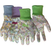 GLOVE LADIES FLORAL KNIT WRIST