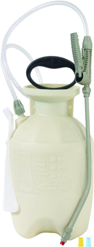 Chapin 25012 Handheld Sprayer, 1 gal Tank, Poly Tank, 34 in L Hose