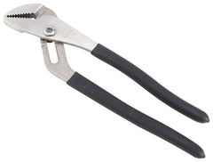 Vulcan JL-NP011 Groove Joint Pliers, 10 in OAL, 1-3/8 in Jaw, Black Handle, Non-Slip Grip Handle, 1-3/8 in W Jaw