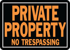 848 PRIVPROP ALUM SIGN