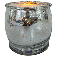 CANDLE SILVER PLATING LED