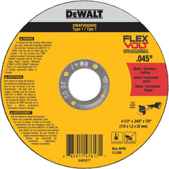 DWAFV845045B5 CUT WHEEL4.5 5PK