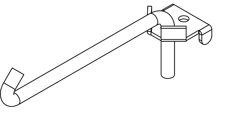 VDA-12R-45 ARM DIVIDER 12IN