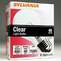 11223 CLEAR BULB 40W A19 2PK