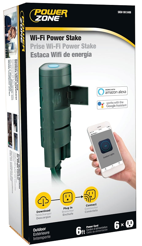 POWER STAKE WIFI CTRLD 6-OUTLT