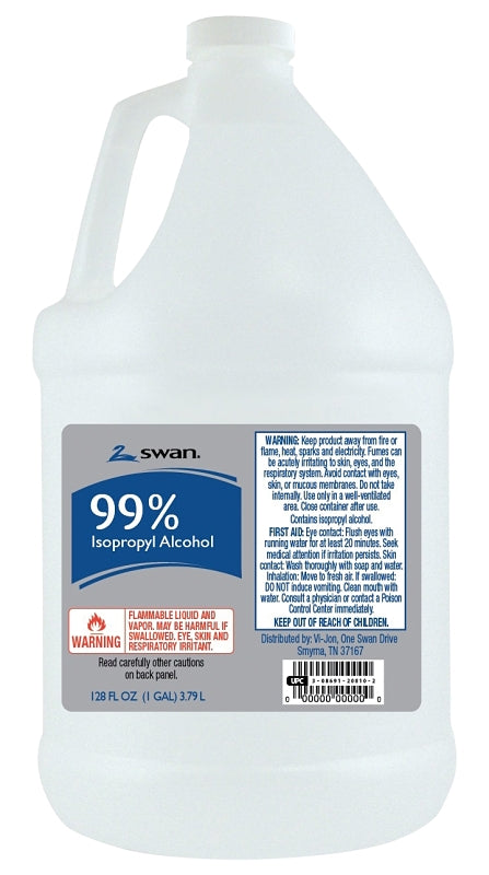 Swan 1000040547 Isopropyl Rubbing Alcohol, 1 gal, Liquid