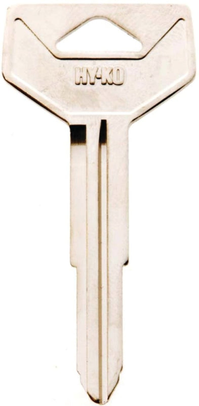 Hy-Ko 11010B55 Key Blank, Brass, Nickel, B55 Key Number