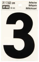 RV-50/3 RV VINYL NUMBER 3 3IN