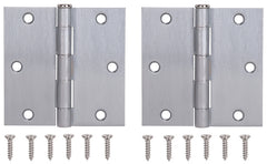HINGE DR SQ 3.5X3.5IN SAT CHRM