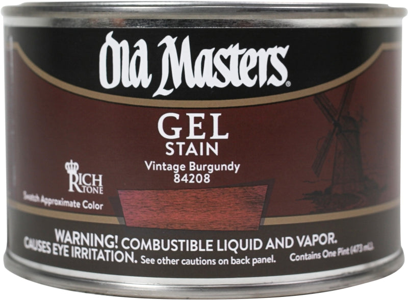 84208 GEL STAIN VINT. BURGANDY
