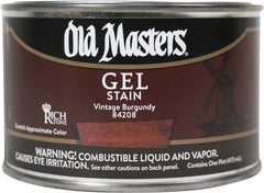 84208 GEL STAIN VINT. BURGANDY