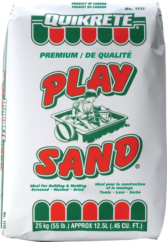 Quikrete 111325 Play Sand, Granular, 50 lb Bag
