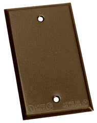 711AB-1 COVER 1G BLANK WP BRON