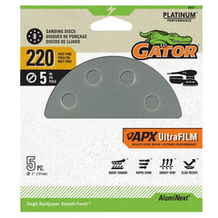 9207 DISC SANDING 220GRIT 5IN