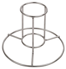 Bayou Classic 0880PDQ Beer Can Chicken Rack, Stainless Steel, For: 12 oz Can of Beer or Soda