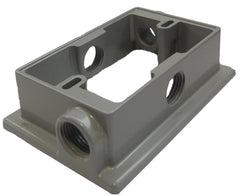 10XF-1 BOX 1GANG EXT FLANGD WP