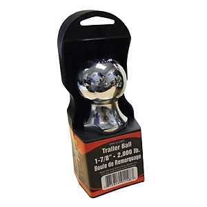Dynaline 11148P Trailer Ball, 1-7/8 in Dia Ball, 3/4 in Dia Shank, 2000 lb Gross Towing, 1-3/4 in Shank