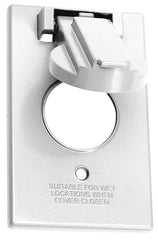 4171W-1 COVER WP 1G SINGL RECE