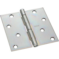 4" Hinges Pair Satin Brass
