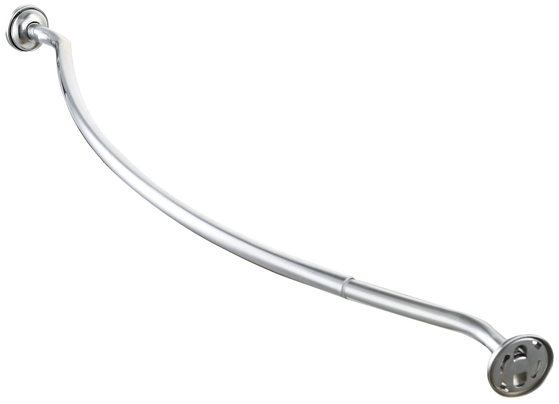 52-72IN CURVED CURTIN ROD CHRM