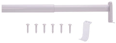 ROD CLOSET ADJ 72-96IN WHITE