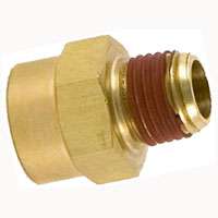 3/8F-1/4M HEX ADAPTER COUPLER