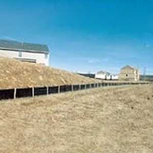Mutual Industries 14987-2-3606 Silt Fence, 100 ft L, 36 in W, Fabric, Black
