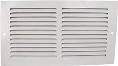 RETURN GRILLE WHITE 12IN X 6IN