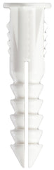 COBRA ANCHORS 187S Screw Anchor, #6-8 Thread, 1 in L, Polyethylene, 100 lb
