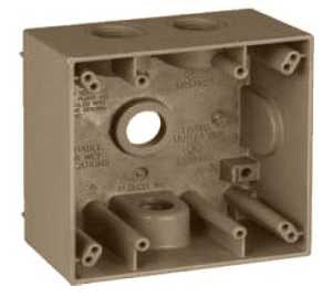 2504AB-1 BOX 2GA W/4 1/2IN HOL