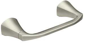 Moen Lindor MY8708BN Pivoting Paper Holder, Zinc, Brushed Nickel, Wall Mounting