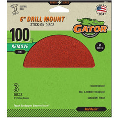 3011 PSA DISC 6IN 100GRIT 3PK
