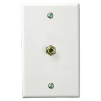 Coaxial Wall Plate/Jack