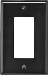 Eaton Wiring Devices PJ26B Wallplate, 4.87 in L, 3.12 in W, 1-Gang, Polycarbonate, Brown, High-Gloss