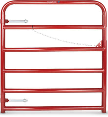 2RG4 4' HD 2IN 6 BAR GATE RED