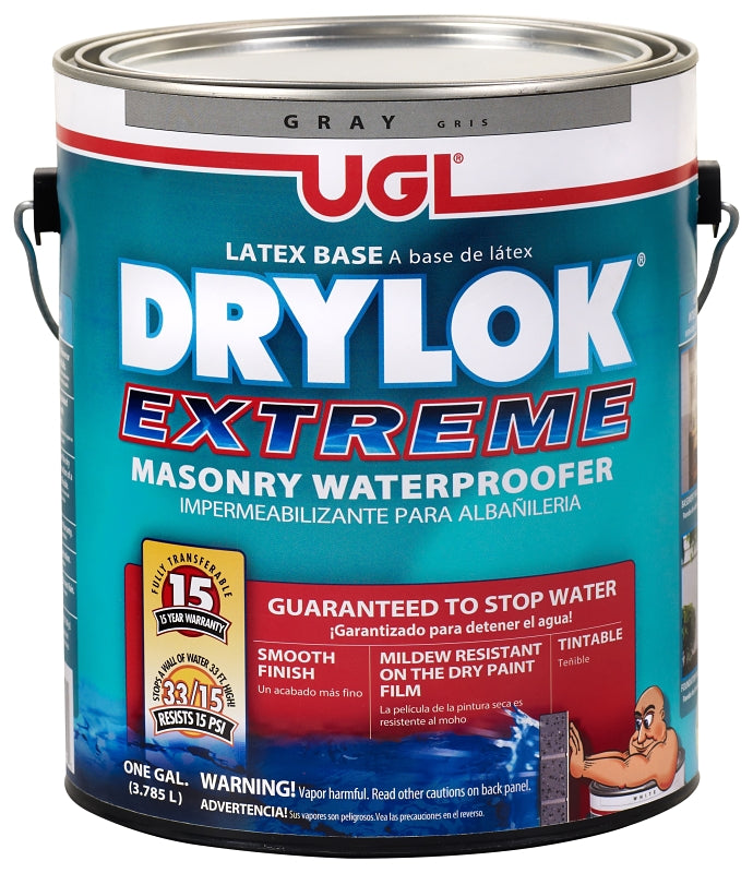 UGL DRYLOK 21913 Masonry Waterproofer, Liquid, Gray