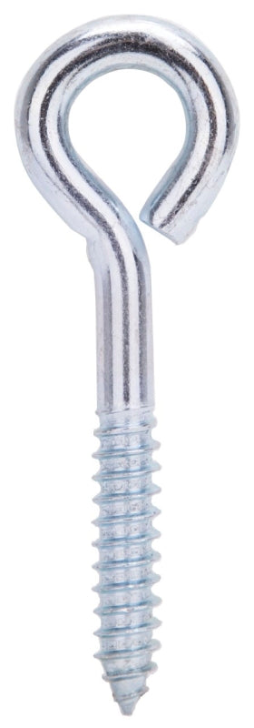 ProSource LR255 Lag Screw Eye, 11.4 mm Thread, Screw Thread, 2 in L Thread, 1-15/16 in Dia Eye, 381 lb Working Load